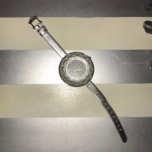 Betsey Johnson silver watch